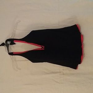 Profile by gottex size 14 color black and pink trimming.